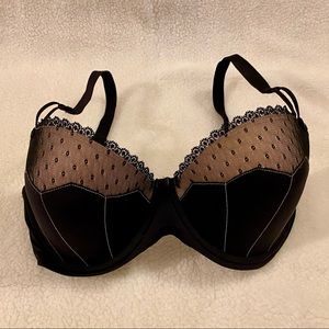 Adore Me - Rylie - push-up balconette bra - 34 DDD - NWOT